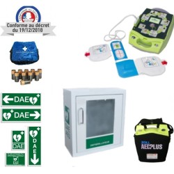 Pack défibrillateur complet Zoll AED Plus  auto - Au meilleur prix